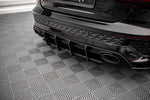 Maxton Parts - Heckansatz Diffusor passend für Audi RS3 Sportback 8Y schwarz matt