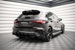 Maxton Parts - Heckansatz Diffusor passend für Audi RS3 Sportback 8Y schwarz matt