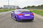 Maxton Parts - Heckansatz Diffusor passend für Audi RS5 Mk1 8T FL schwarz Hochglanz