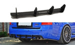Maxton Parts - Heckansatz Diffusor passend für Audi RS6 C5 schwarz matt
