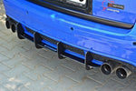 Maxton Parts - Heckansatz Diffusor passend für Audi RS6 C5 schwarz matt