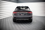 Maxton Parts - Heckansatz Diffusor passend für Audi RSQ8 Mk1 schwarz Hochglanz