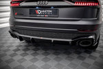 Maxton Parts - Heckansatz Diffusor passend für Audi RSQ8 Mk1 schwarz Hochglanz