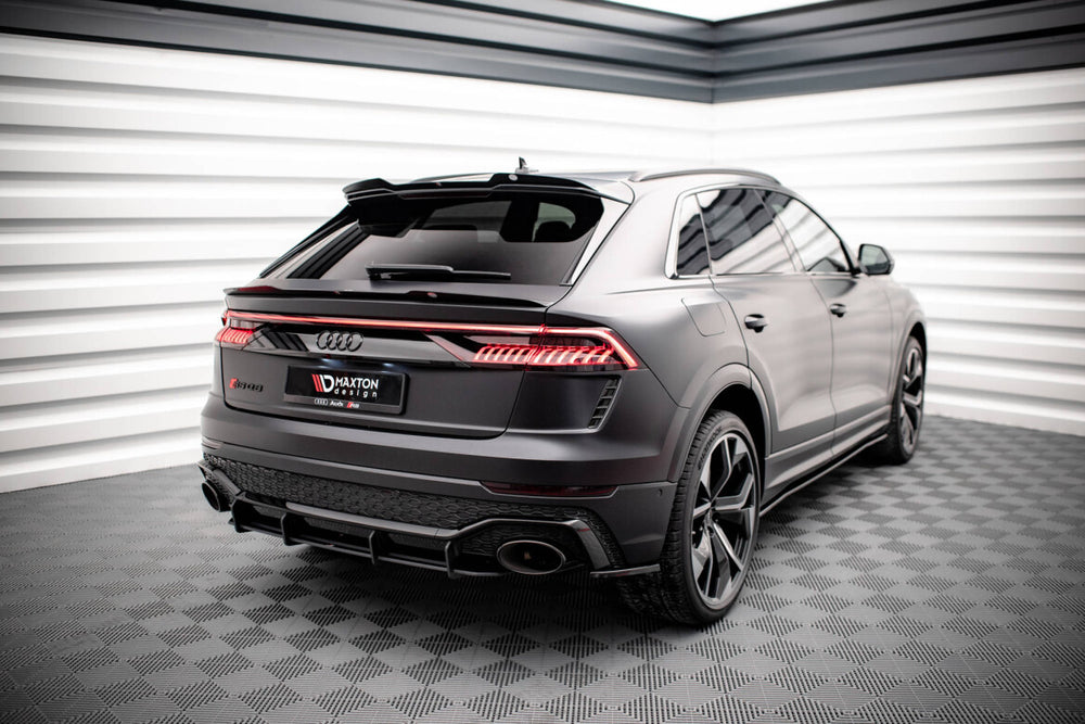 Maxton Parts - Heckansatz Diffusor passend für Audi RSQ8 Mk1 schwarz matt