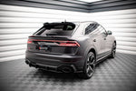 Maxton Parts - Heckansatz Diffusor passend für Audi RSQ8 Mk1 schwarz matt