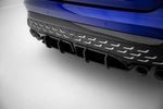 Maxton Parts - Heckansatz Diffusor passend für Audi S3 Limousine 8Y FL schwarz matt