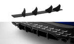 Maxton Parts - Heckansatz Diffusor passend für Audi S3 Limousine 8Y FL schwarz matt