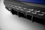 Maxton Parts - Heckansatz Diffusor passend für Audi S3 Limousine 8Y FL schwarz matt