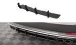 Maxton Parts - Heckansatz Diffusor passend für Audi S5 Coupe / Sportback F5 schwarz matt