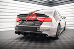 Maxton Parts - Heckansatz Diffusor passend für Audi S8 D4 schwarz matt