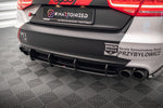 Maxton Parts - Heckansatz Diffusor passend für Audi S8 D4 schwarz matt