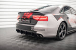 Maxton Parts - Heckansatz Diffusor passend für Audi S8 D4 schwarz matt