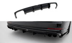 Maxton Parts - Heckansatz Diffusor passend für Audi S8 D5 schwarz Hochglanz
