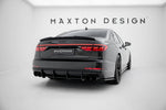 Maxton Parts - Heckansatz Diffusor passend für Audi S8 D5 schwarz matt