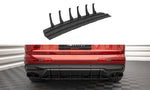 Maxton Parts - Heckansatz Diffusor passend für Audi SQ7 Mk2 (4M) FL schwarz matt