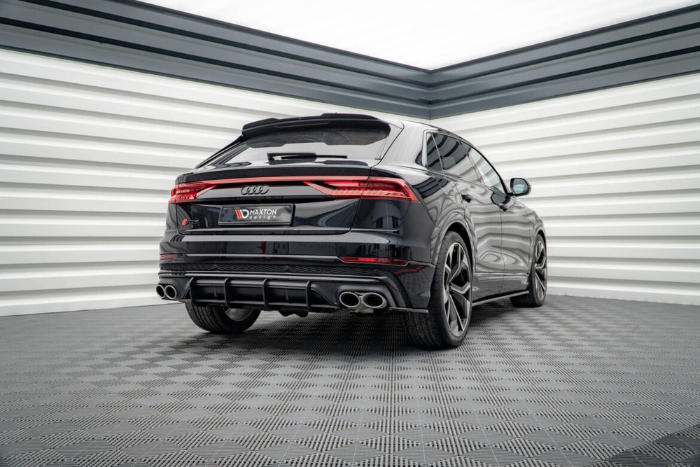 Maxton Parts - Heckansatz Diffusor passend für Audi SQ8 Mk1 schwarz matt