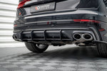 Maxton Parts - Heckansatz Diffusor passend für Audi SQ8 Mk1 schwarz matt