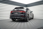 Maxton Parts - Heckansatz Diffusor passend für Audi SQ8 / Q8 S-Line Mk1 roter Kern
