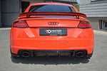 Maxton Parts - Heckansatz Diffusor passend für Audi TT RS 8S schwarz Hochglanz