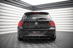 Maxton Parts - Heckansatz Diffusor passend für BMW 1er F20 schwarz matt