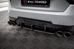Maxton Parts - Heckansatz Diffusor passend für BMW 2 Coupe M240i G42 schwarz matt