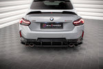 Maxton Parts - Heckansatz Diffusor passend für BMW 2 Coupe M240i G42 schwarz matt