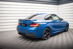 Maxton Parts - Heckansatz Diffusor passend für BMW 2 M-Paket F22 schwarz matt