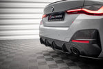 Maxton Parts - Heckansatz Diffusor passend für BMW 4er Gran Coupe M-Paket G26 schwarz matt