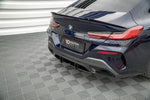 Maxton Parts - Heckansatz Diffusor passend für BMW 8 Gran Coupe M-Paket G16 schwarz matt