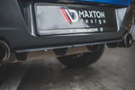 Maxton Parts - Heckansatz Diffusor passend für BMW M135i F20 schwarz matt