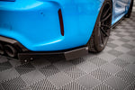 Maxton Parts - Heckansatz Diffusor passend für BMW M2 F87 schwarz matt