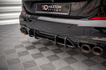 Maxton Parts - Heckansatz Diffusor passend für BMW M235i Gran Coupe F44 schwarz matt