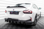 Maxton Parts - Heckansatz Diffusor passend für BMW M240i Coupe G42 schwarz Hochglanz