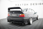 Maxton Parts - Heckansatz Diffusor passend für BMW M3 / 3 M-Paket E36 Coupe schwarz matt