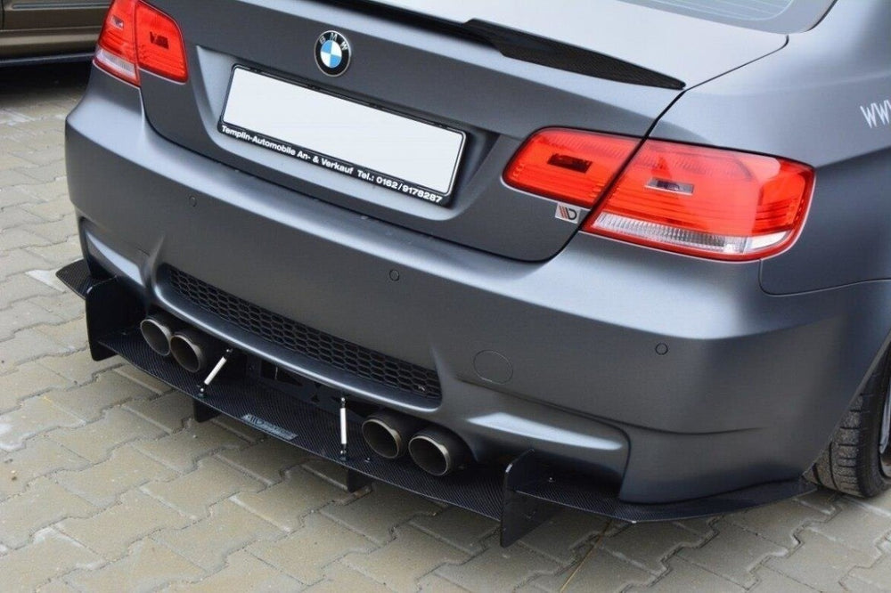 Maxton Parts - Heckansatz Diffusor passend für BMW M3 E92 / E93 schwarz matt
