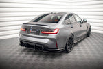 Maxton Parts - Heckansatz Diffusor passend für BMW M3 Limousine / Touring G80 / G81 schwarz matt