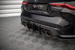 Maxton Parts - Heckansatz Diffusor passend für BMW M3 Limousine / Touring G80 schwarz matt
