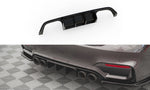 Maxton Parts - Heckansatz Diffusor passend für BMW M4 F82 schwarz Hochglanz