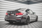 Maxton Parts - Heckansatz Diffusor passend für BMW M4 F82 schwarz matt