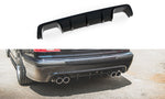Maxton Parts - Heckansatz Diffusor passend für BMW M5 / 5 M-Paket E39 schwarz Hochglanz