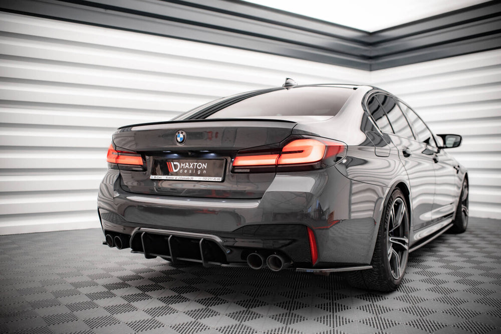 Maxton Parts - Heckansatz Diffusor passend für BMW M5 F90 schwarz matt