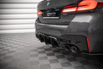 Maxton Parts - Heckansatz Diffusor passend für BMW M5 F90 schwarz matt