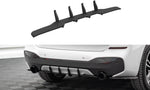 Maxton Parts - Heckansatz Diffusor passend für BMW X1 M-Paket F48 schwarz matt