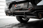 Maxton Parts - Heckansatz Diffusor passend für BMW X4 M-Paket G02 FL schwarz matt