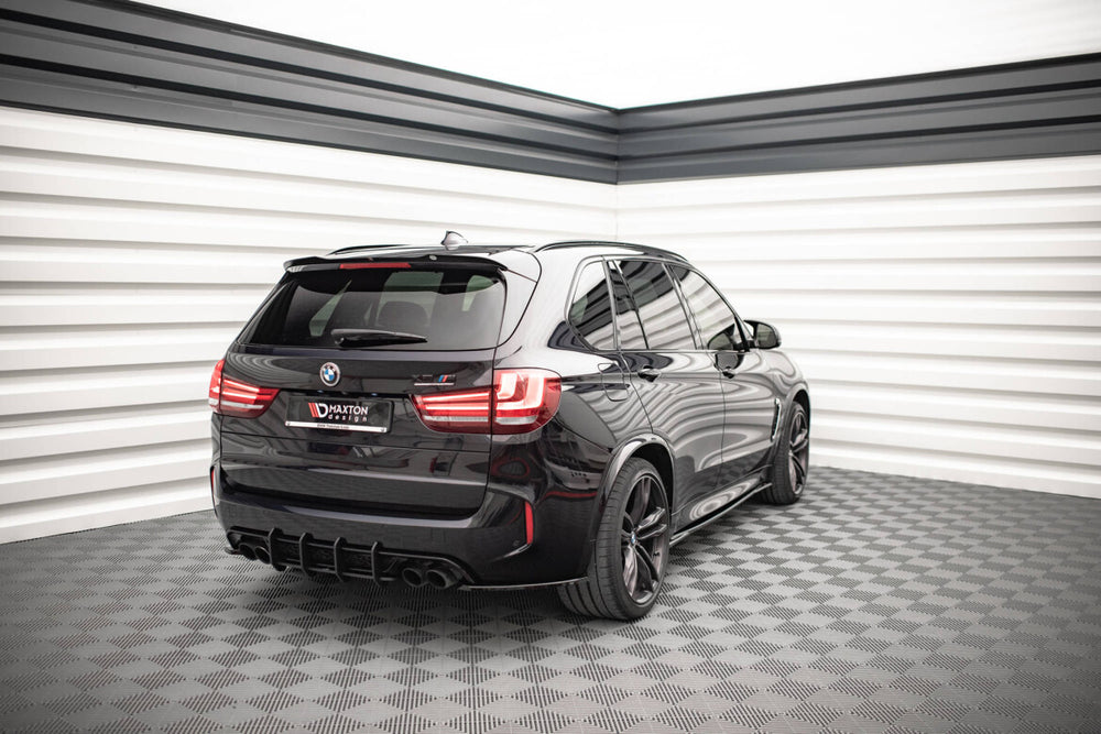 Maxton Parts - Heckansatz Diffusor passend für BMW X5 M F85 schwarz matt
