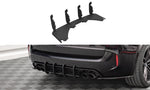 Maxton Parts - Heckansatz Diffusor passend für BMW X5 M F85 schwarz matt