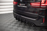 Maxton Parts - Heckansatz Diffusor passend für BMW X5 M F85 schwarz matt