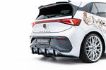 Maxton Parts - Heckansatz Diffusor passend für CUPRA Born Mk1 schwarz matt