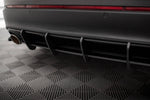 Maxton Parts - Heckansatz Diffusor passend für Ford Edge Mk2 schwarz matt