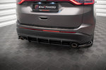 Maxton Parts - Heckansatz Diffusor passend für Ford Edge Mk2 schwarz matt